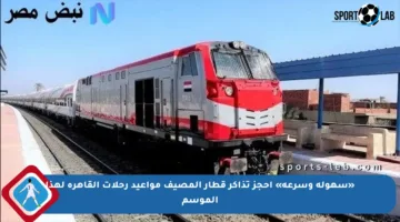 «سهولة وسرعة» احجز تذاكر قطار المصيف مواعيد رحلات القاهرة لهذا الموسم